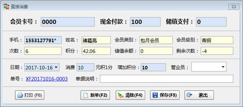 佳易会员管理软件 功能解析与美甲店使用技巧